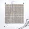 Grey Tartan Farmhouse Academia Plaid Large Neutral Scale Cottagecore Grandmillennial Custom Printed Fabric by Spoonflower Various Fabrics by the Yard or Fat Quarter